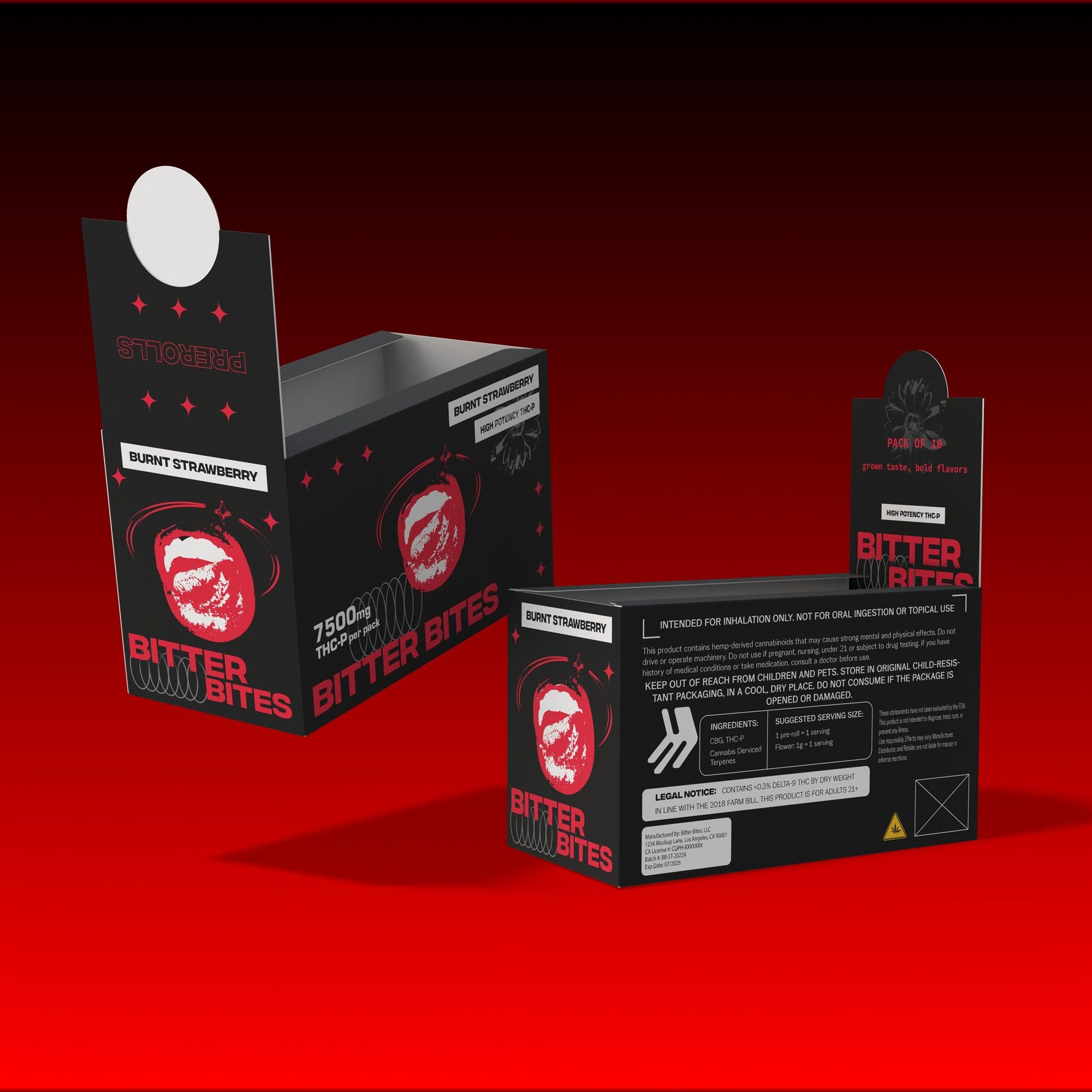 WolfPack Technologies: CBD packaging & brand identity